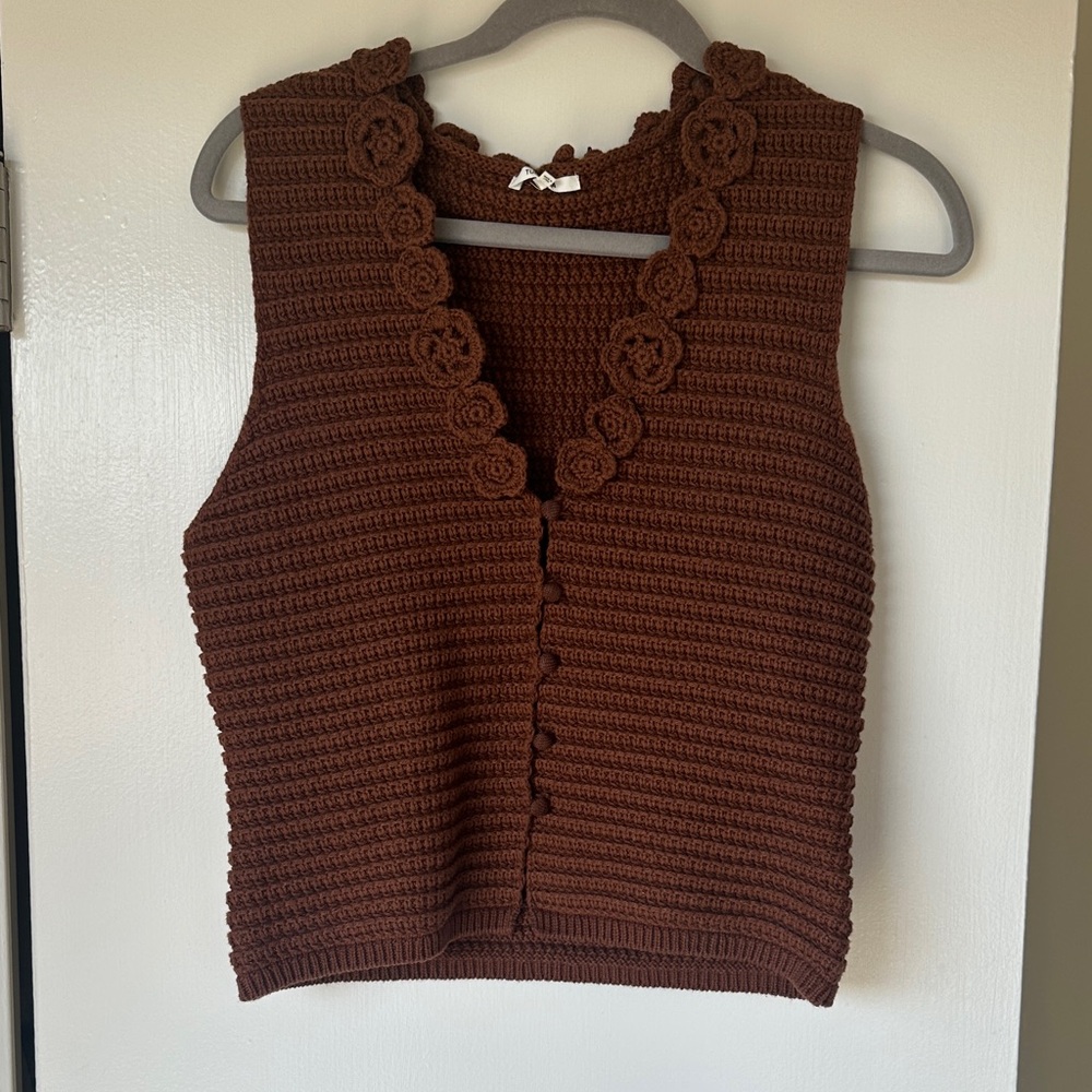 Tularosa Rust Crochet Knit